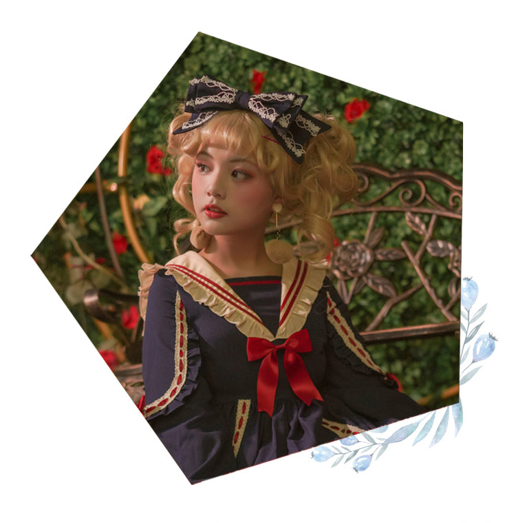 Eieyomi - Miss Betty - Vintage Princess Cotton Lolita OP Dress