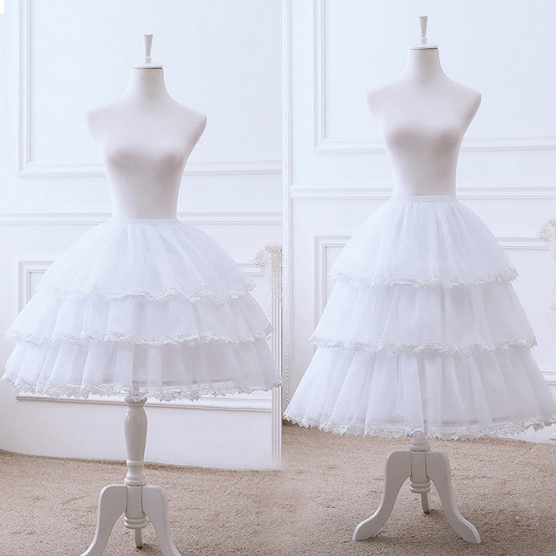 Your Princess - Lolita Adjustable Puffy Petticoat, Fishbone Support