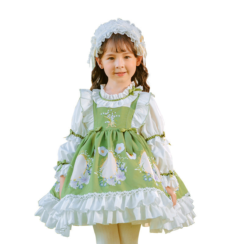 New In Autumn Kid Lolita Fashion Dress   
