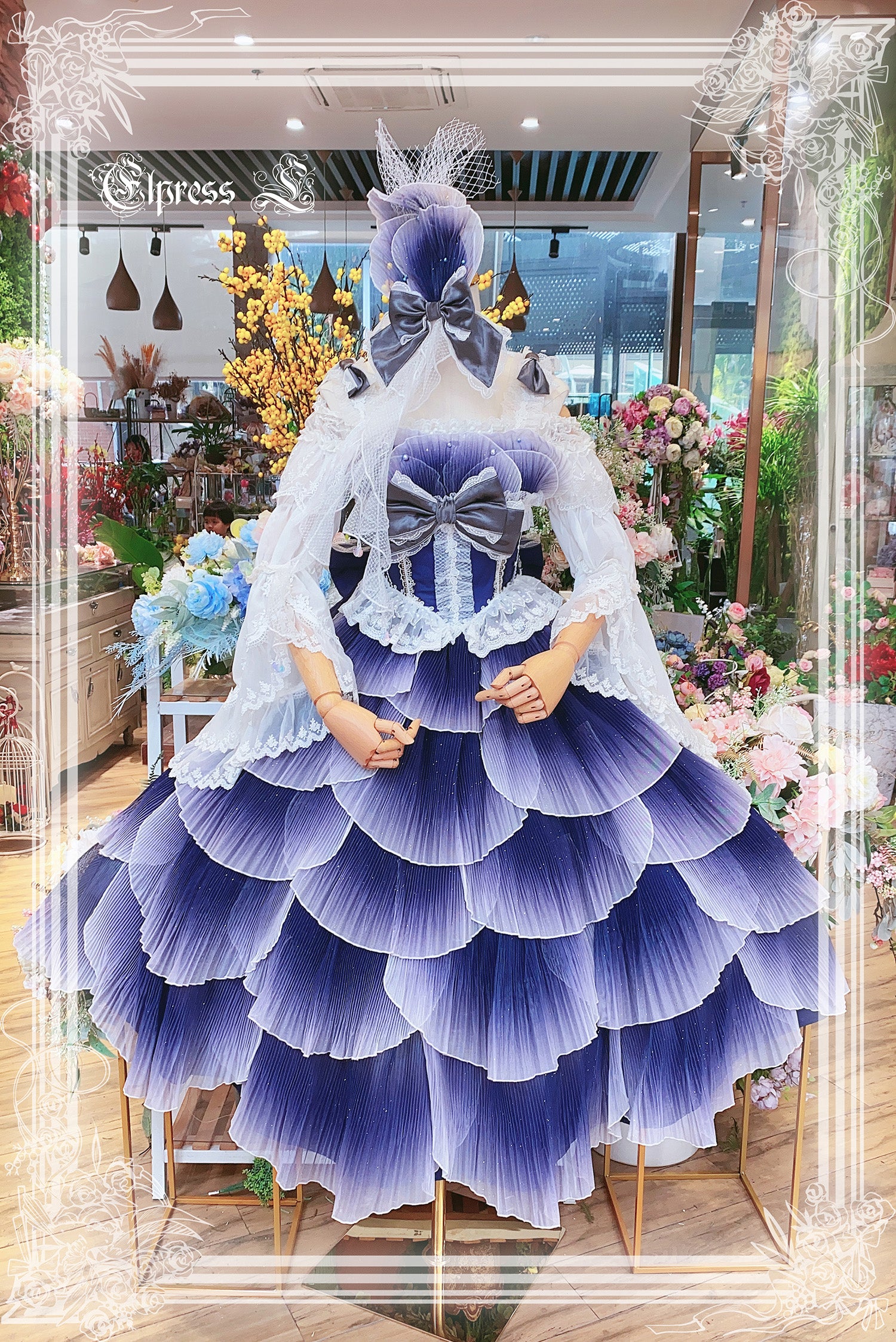 Elpress L~Fish Scale~Elegant Lolita JSK 488:83186