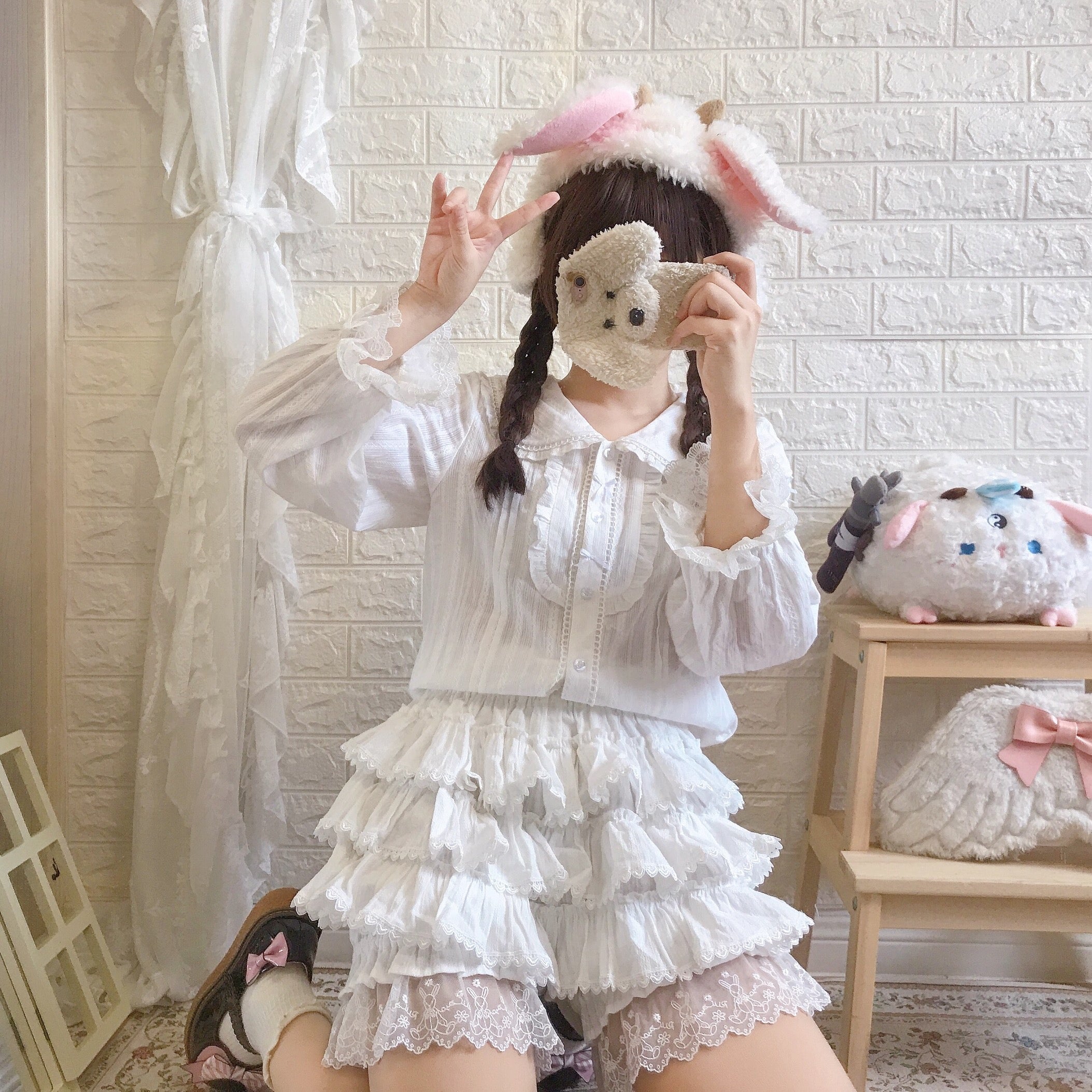 MIST - Lolita Innerwear Bloomers Multicolors Anti Exposure