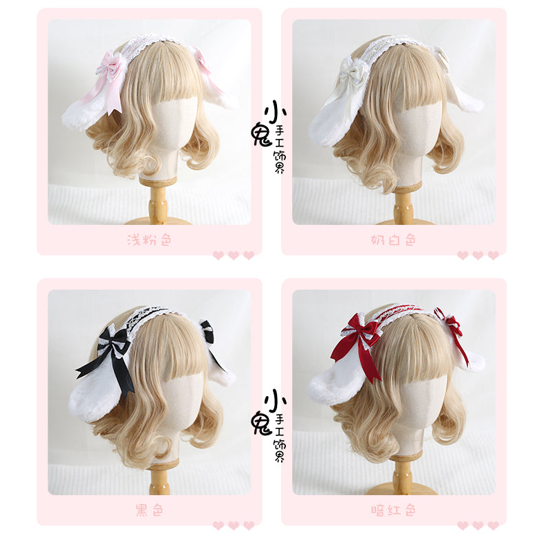 Xiaogui - Sweet Lolita Rabbit Ear KC Headband