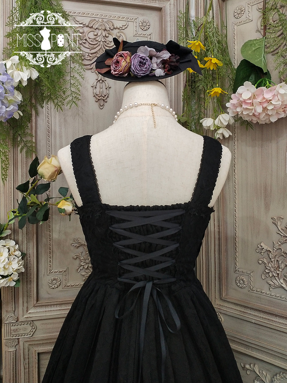 Miss Point - Woody Rose - Retro Classic Lolita JSK 354:63097