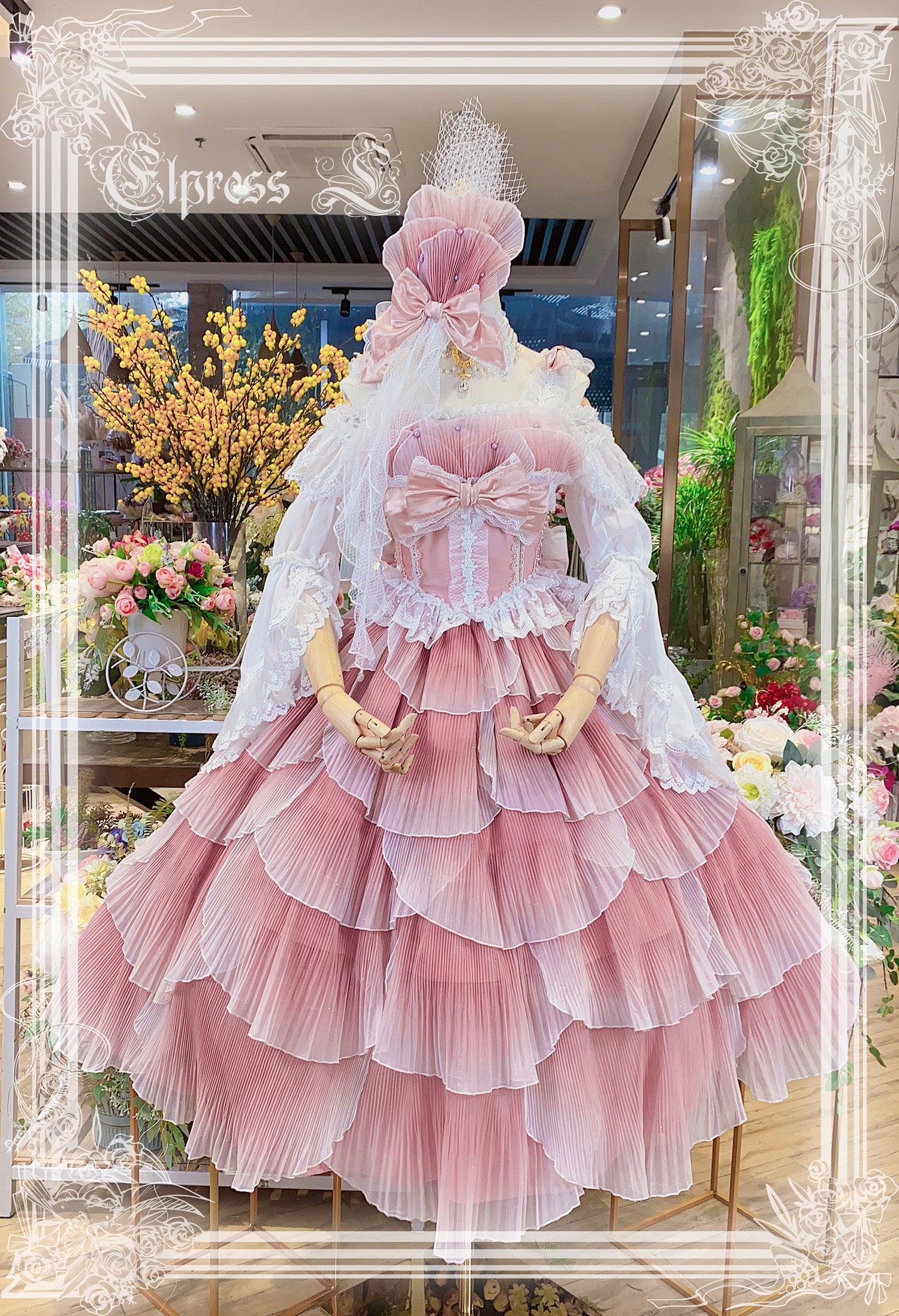 Elpress L~Fish Scale~Elegant Lolita JSK 488:83180
