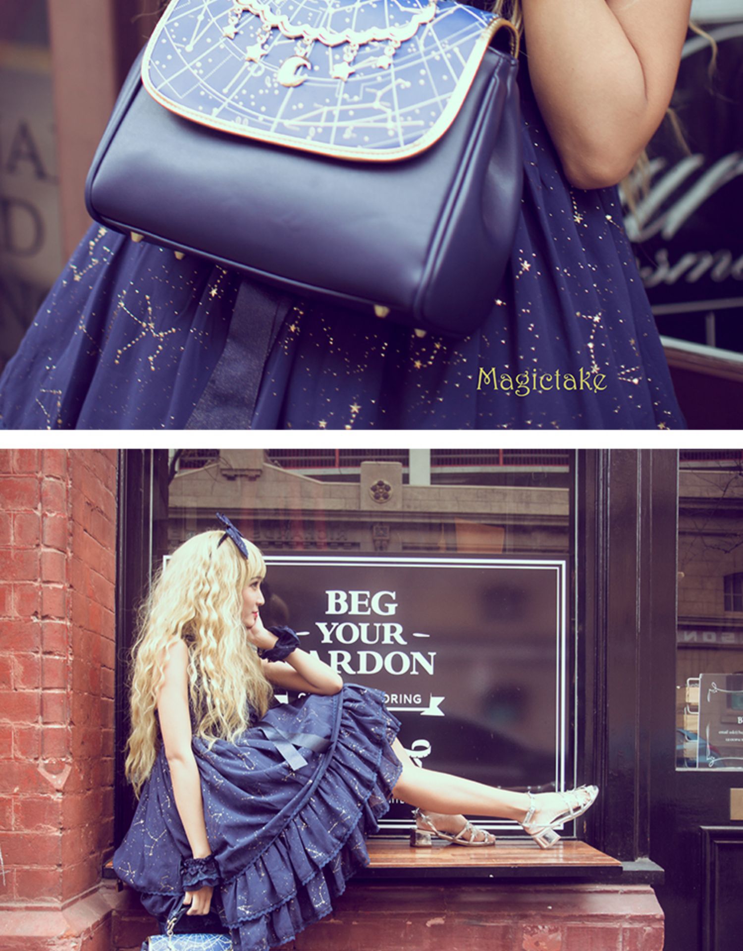 LovelyLota - Star Dream - Gothic Lolita Star Bag