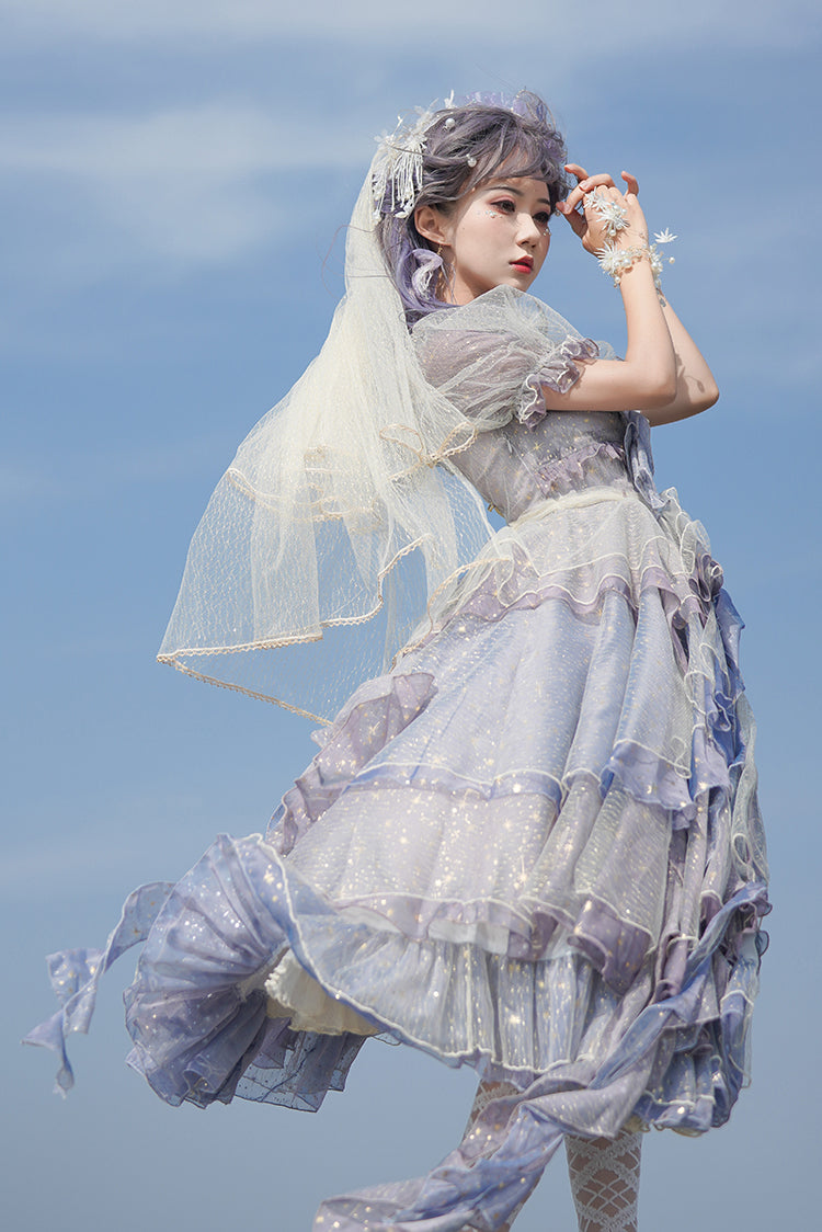 Fantastic Wind - Girl from the Deep Sea - KiraKira Chiffon Gauze Lolita OP