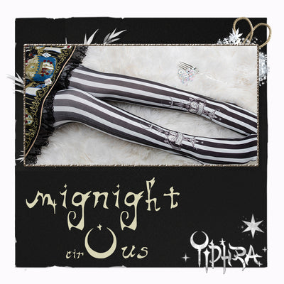 Yidhra~Midnight Circus~Argyle Digital Print Lolita Tights 2474:36165