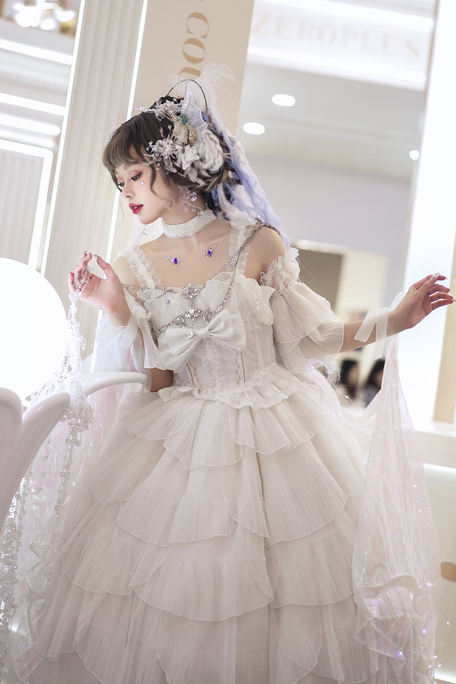 Elpress L~Fish Scale~Elegant Lolita JSK 488:83210