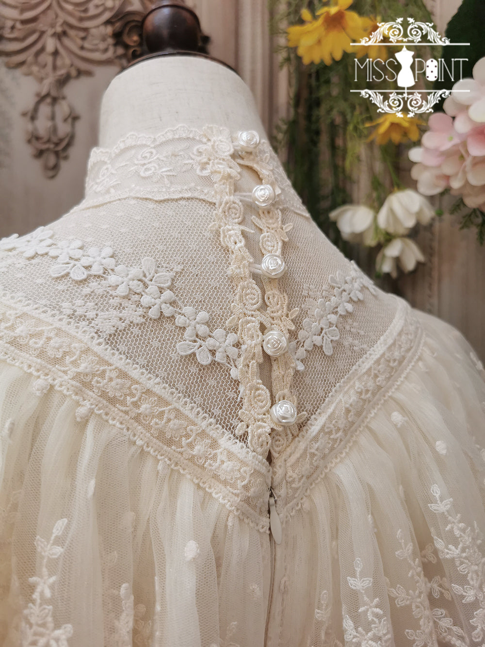 Miss Point~Woody Rose~Pure Color Lolita OP 352:63165