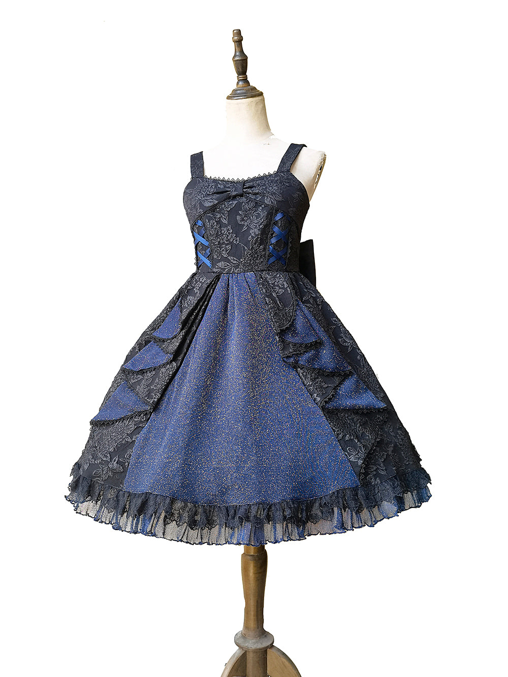 Infanta - Singer - Lolita Plain Color JSK Dress S black