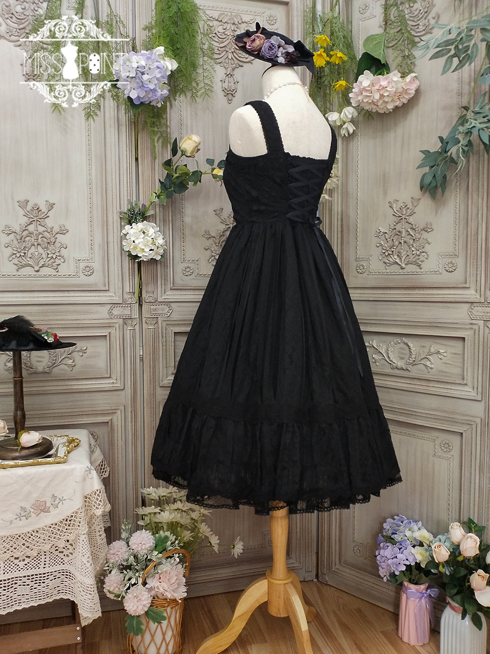 Miss Point - Woody Rose - Retro Classic Lolita JSK 354:63093