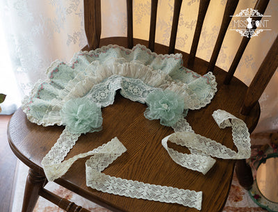 Miss Point - Elegant Lolita Head Accessory green hairband