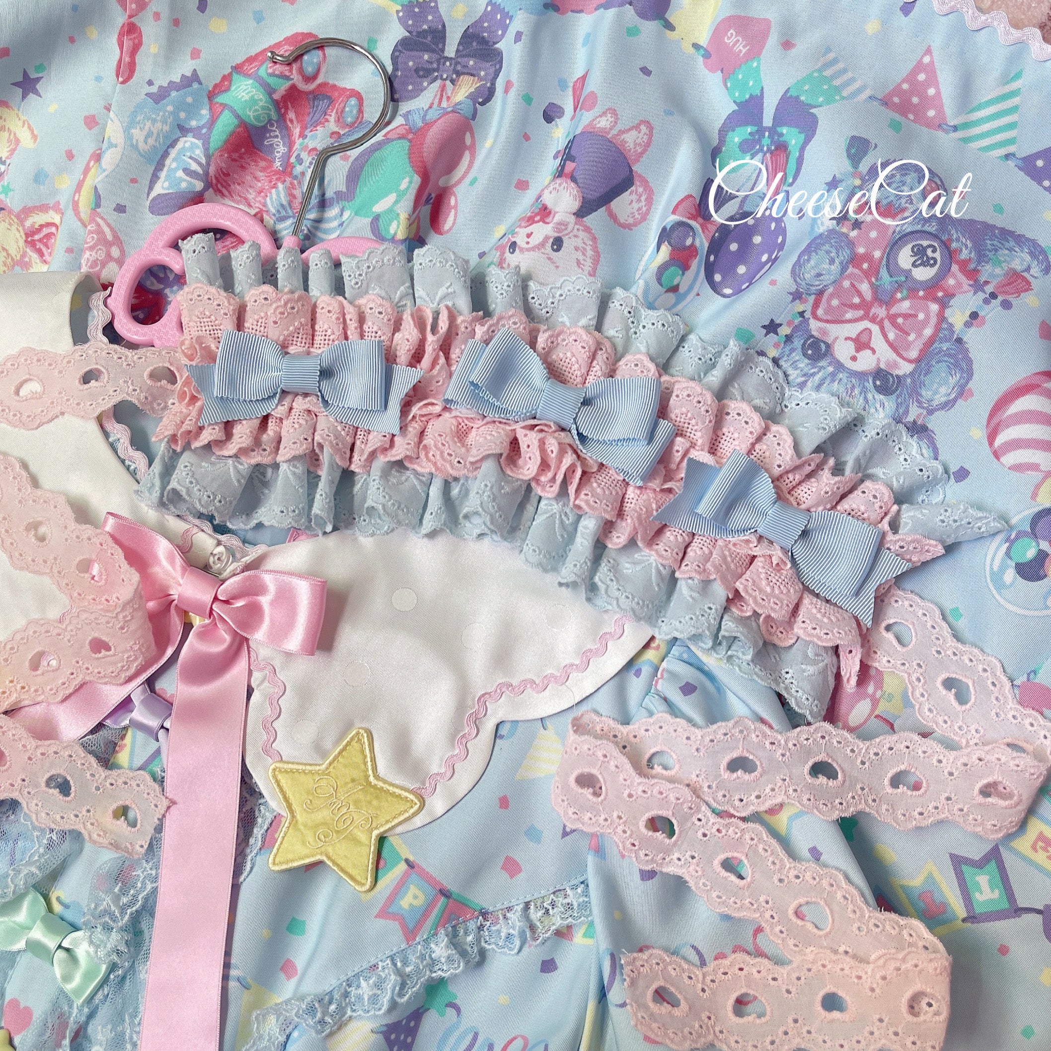 (Buyforme) Cheese Cat~Doll Lullaby Tabby Cat Cotton Lolita Headdress 7058:78192
