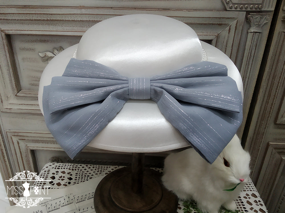 Miss point - Rhine Riverside - Summer Bow Lolita Top Hat