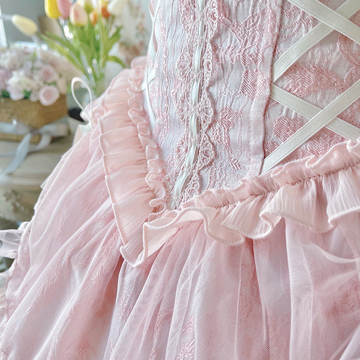 Alice Girl - Cross Maiden - Gothic Lolita Dress, Ballet Halterneck Lolita JSK 104:66851