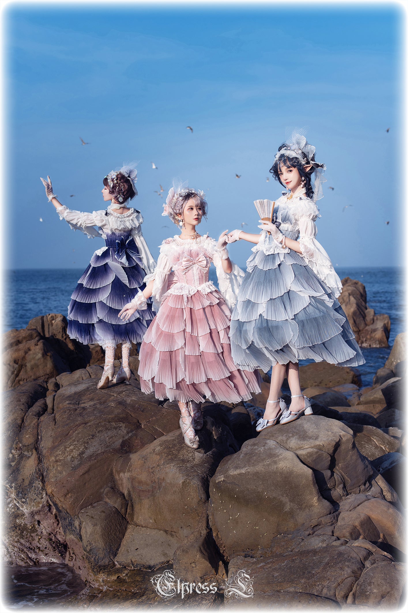 Elpress L - Fish Scale - Elegant Lolita JSK