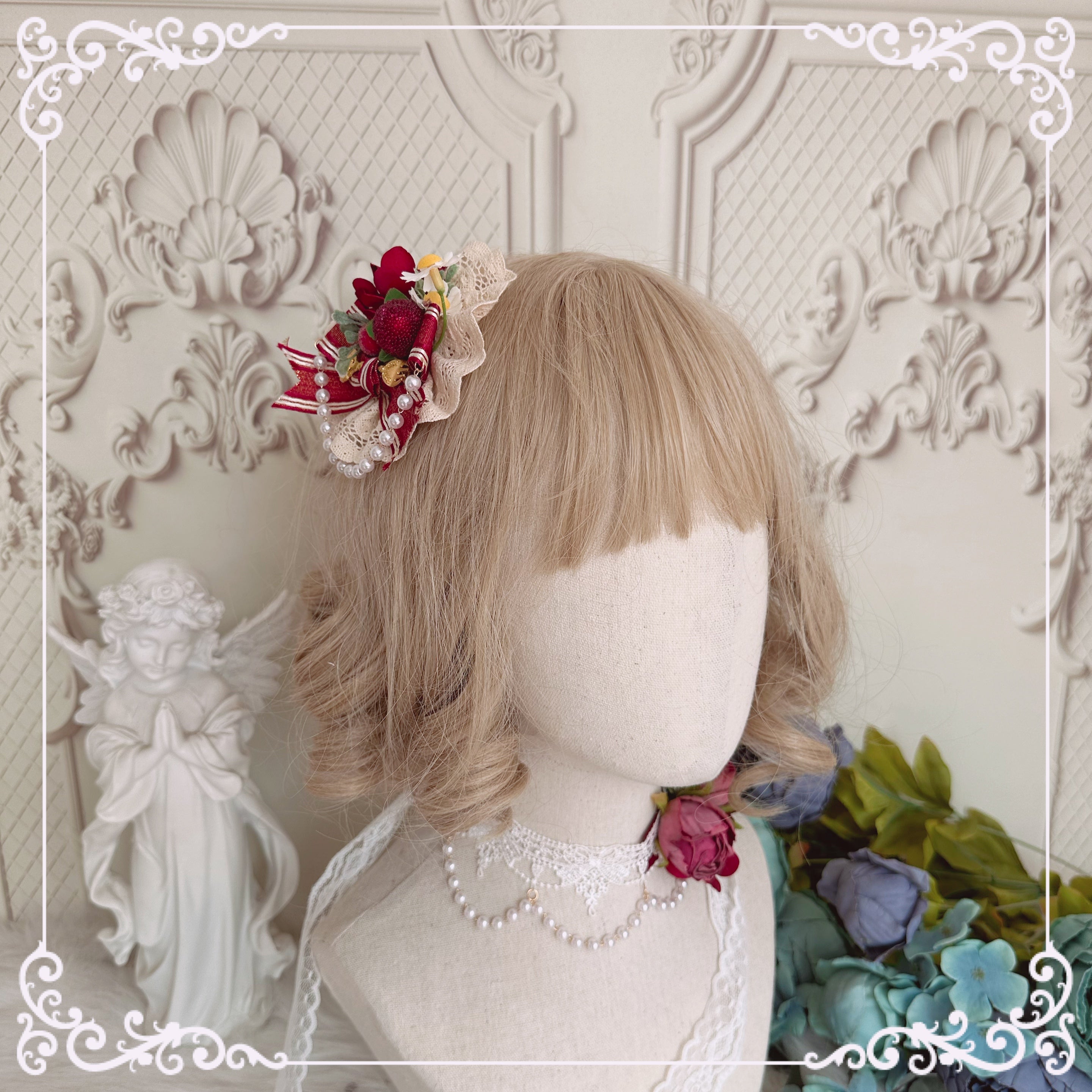 Chestnut Lolita - Country Lolita Hand-made Headdress Accessory gorgeous choker