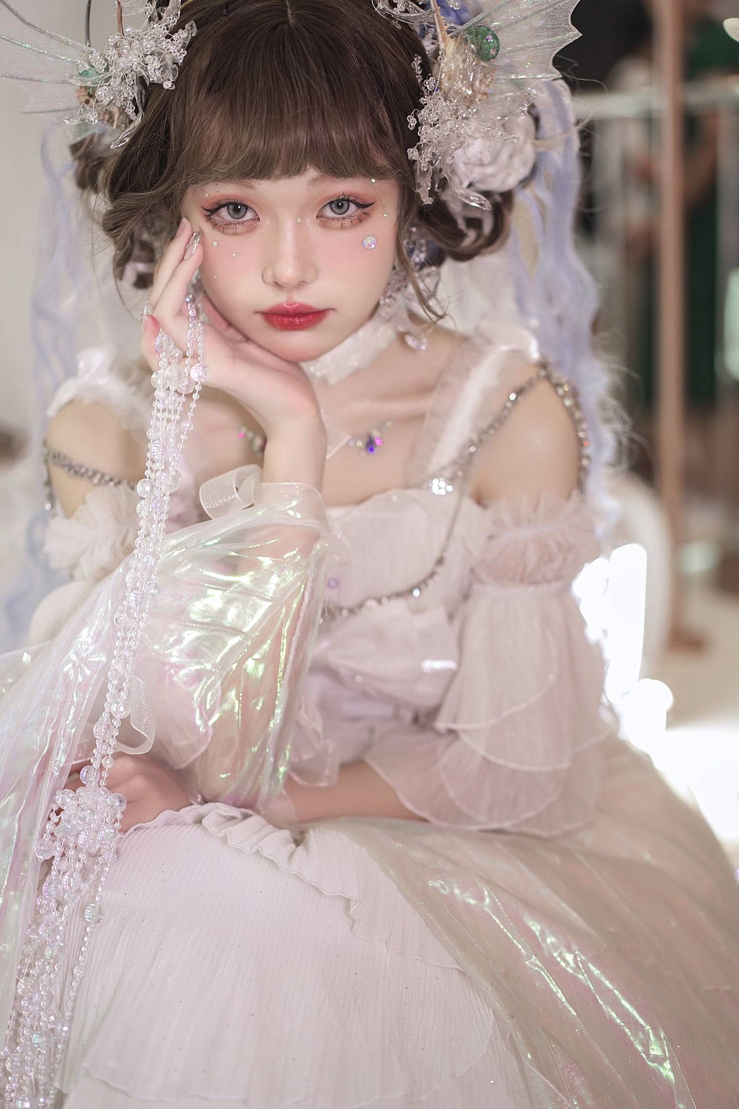 Elpress L~Fish Scale~Elegant Lolita JSK 488:83206