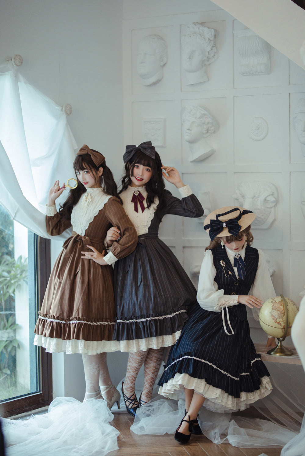 Miss point~Rose Silhouette~Vintage Classic Lolita OP