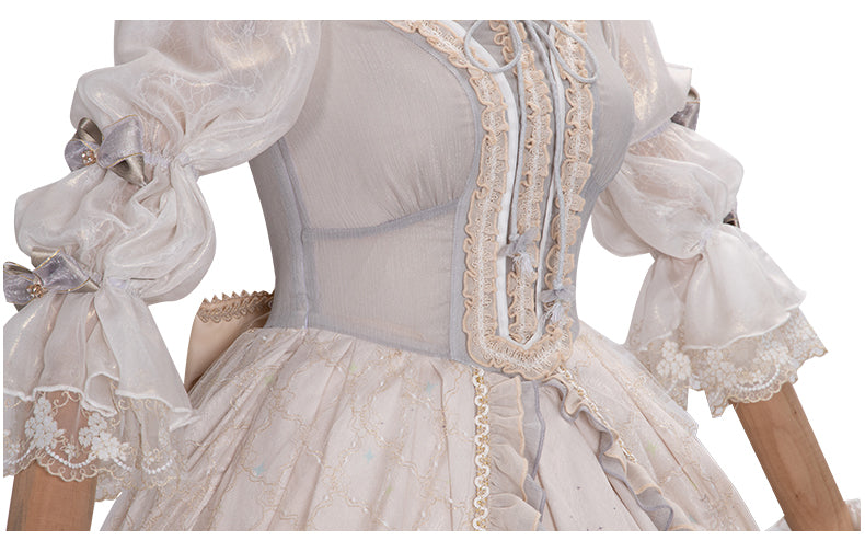 YingLuoFu - Rose Girl - Lolita Tea Party Wedding OP Dress