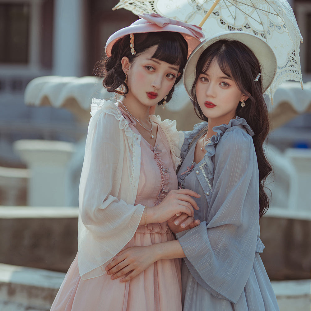 Miss point - Rhine Riverside - Summer Bow Lolita Top Hat