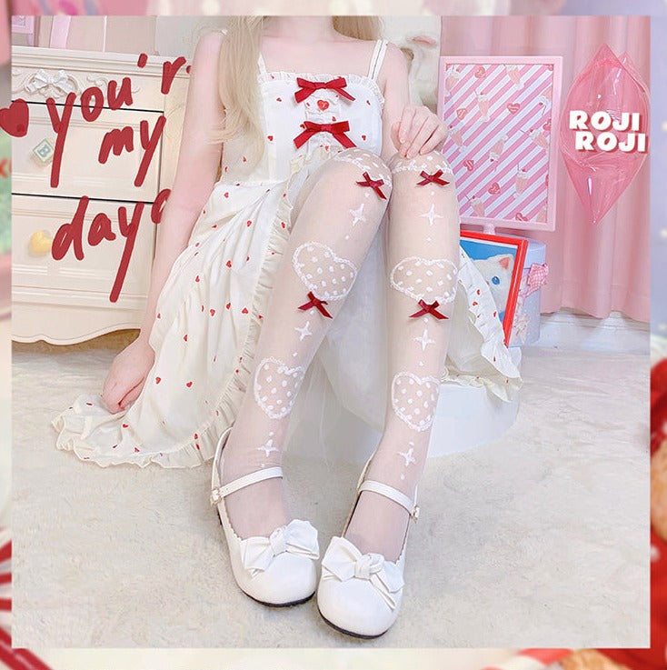 Roji roji - Super Thin Summer Lolita Knee Socks