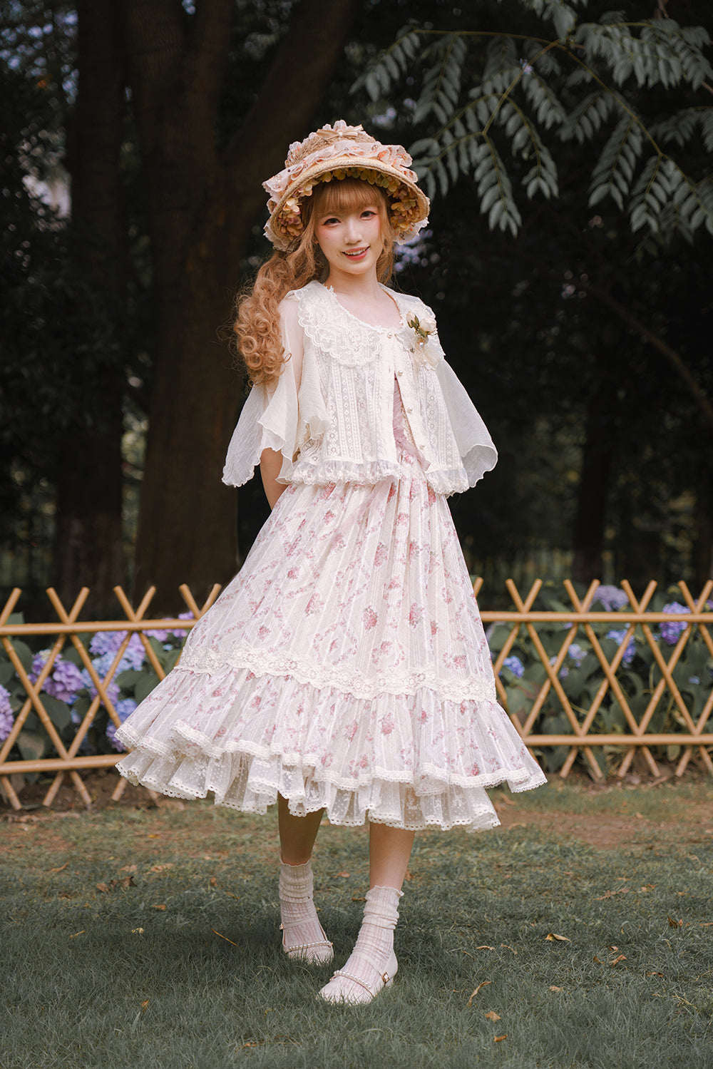 Miss Point - Woody Rose - Elegant Retro Lolita Blouse