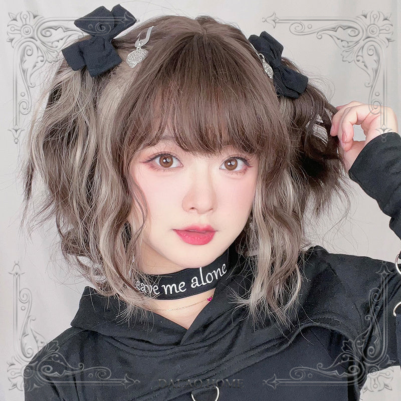 Dalao Home - Short Irregular Curly Lolita Wig