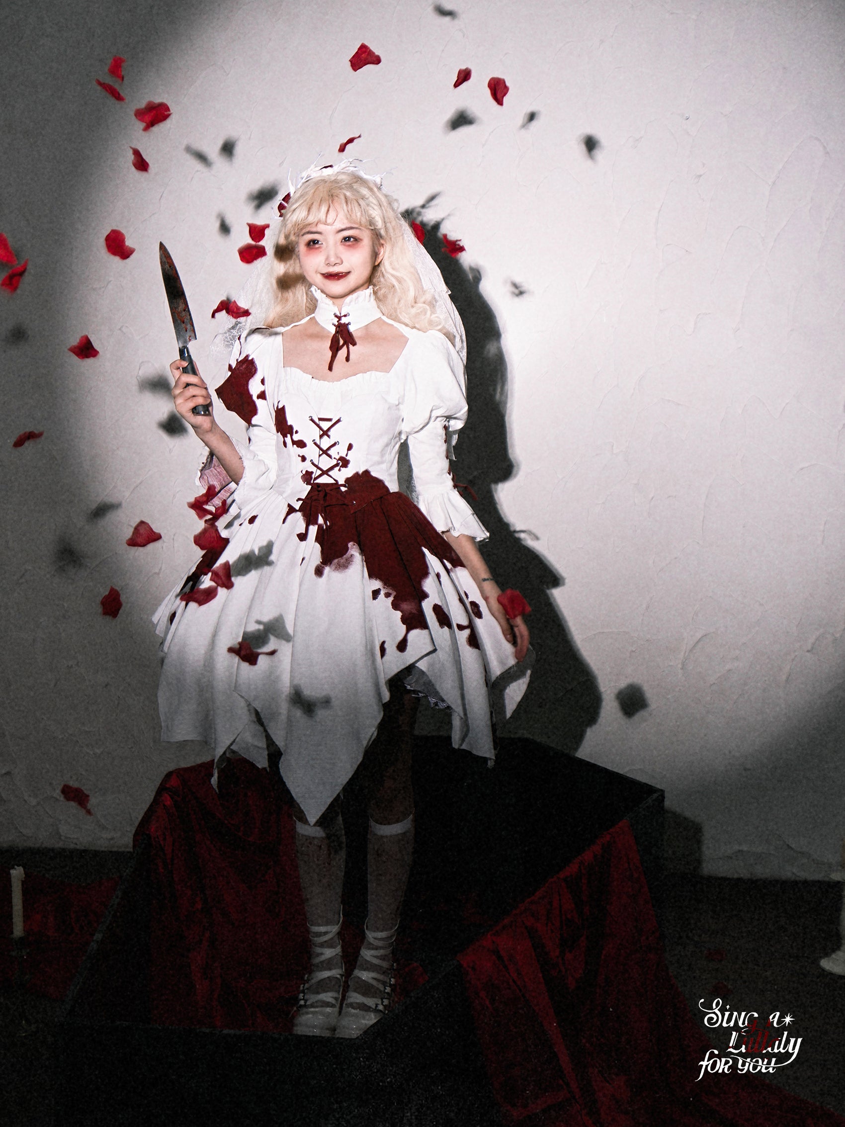 Sing a lullaby for you - Romeo - Halloween Gothic Lolita Blood Stained Lolita OP