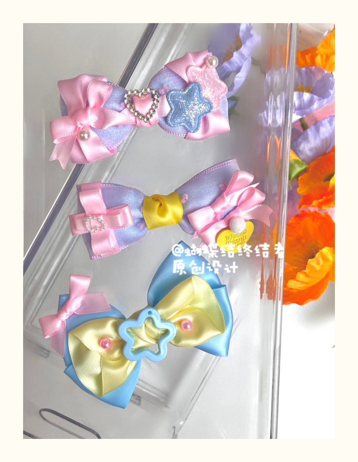 Bow Terminator - Sweet Lolita Headwear Handmade Hairpin