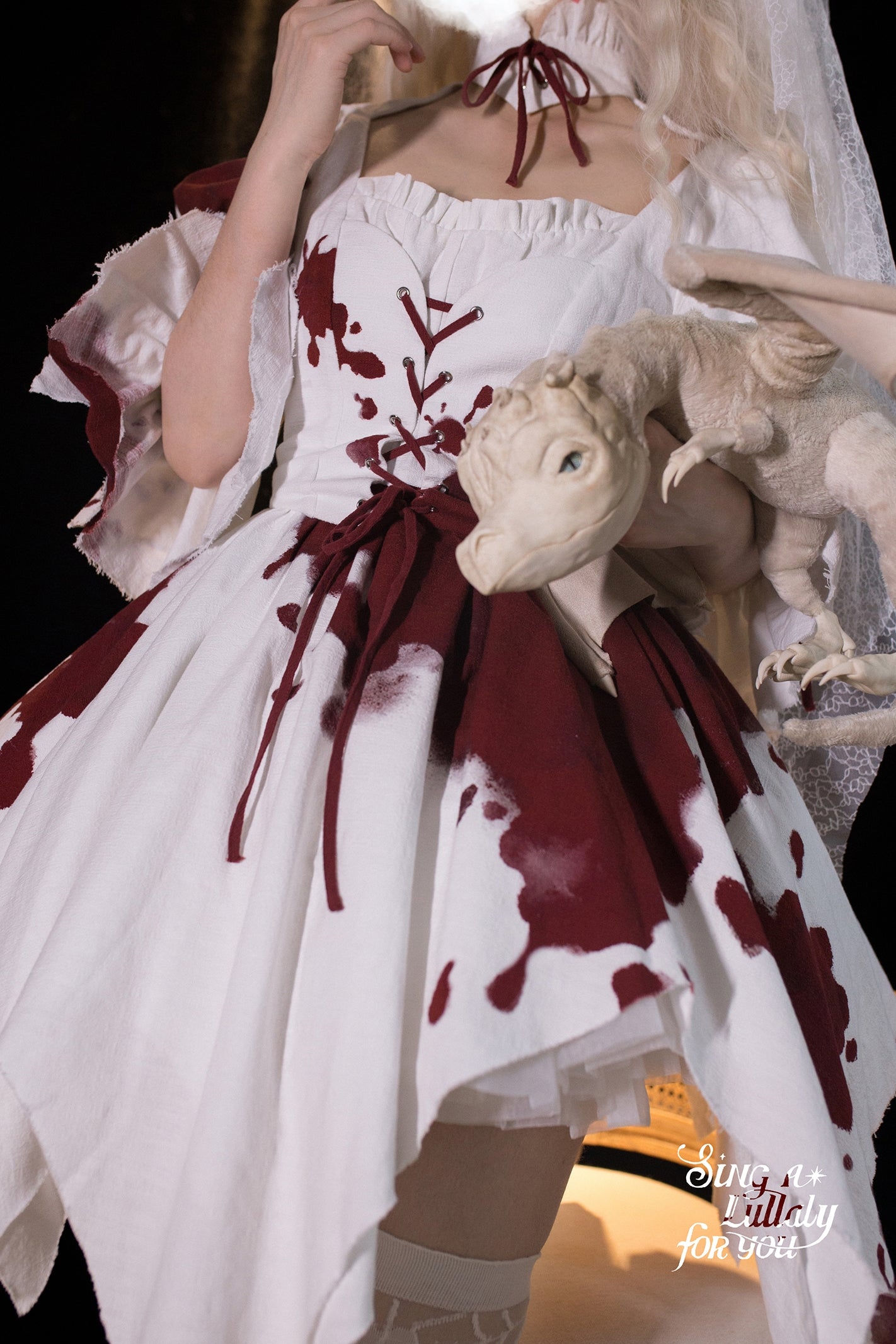 Sing a lullaby for you - Romeo - Halloween Gothic Lolita Blood Stained Lolita OP