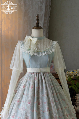 Miss Point - Elegant Lolita Head Accessory ivory belt A