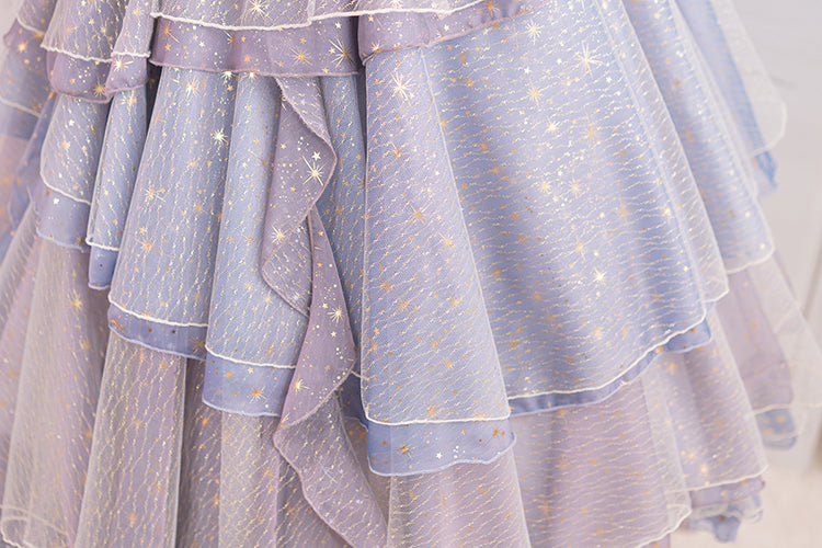 Fantastic Wind - Girl from the Deep Sea - KiraKira Chiffon Gauze Lolita OP