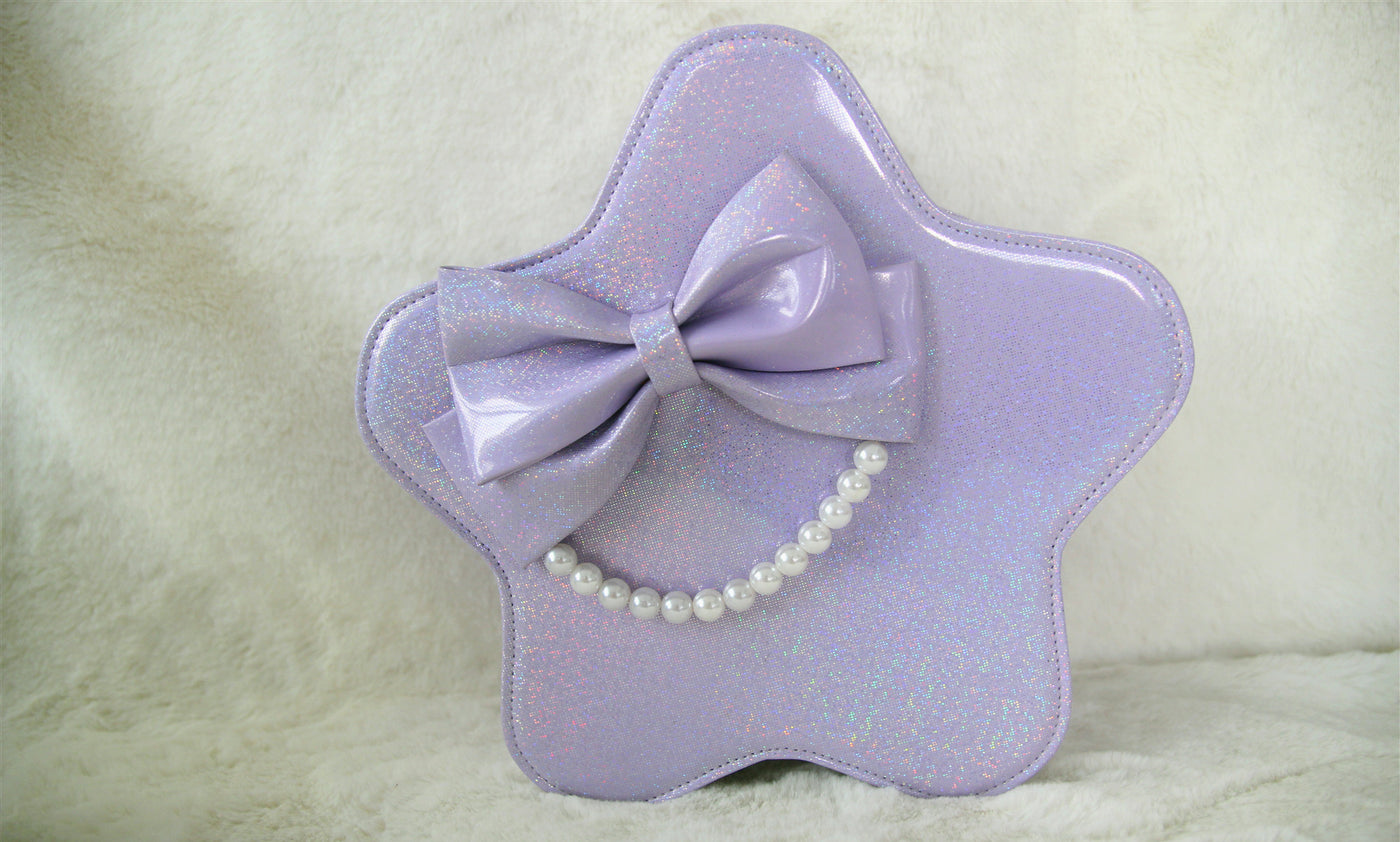 Loris~Kawaii Lolita Starfish Crossbody Bag purple  