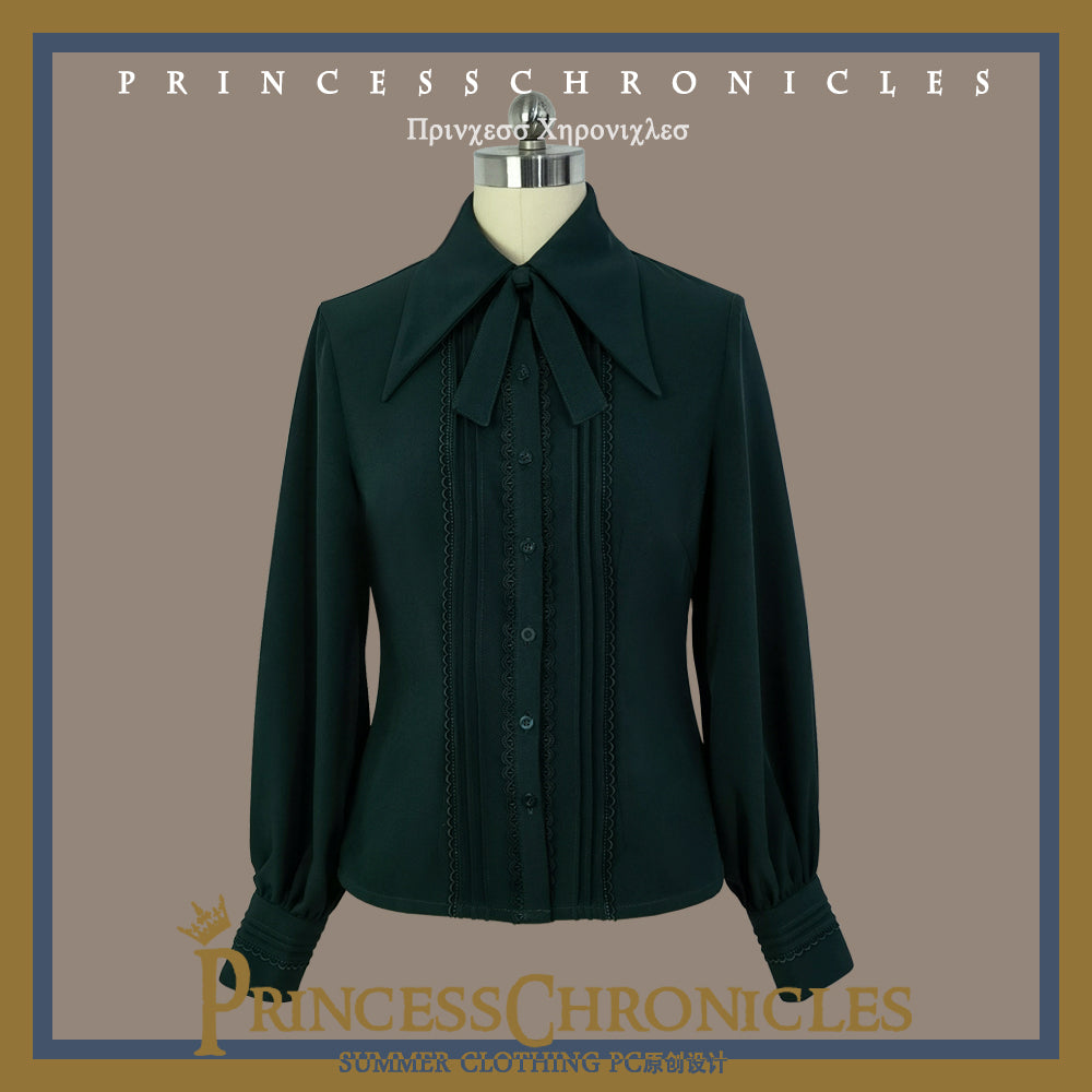 Princess Chronicles - Retro Ouji Lolita Blouse Multicolors (L M S) 4408:11951