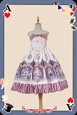 Infanta~ Chirstmas doughnut Ice  Cream Dress Lolita JSK S apricot circus JSK 