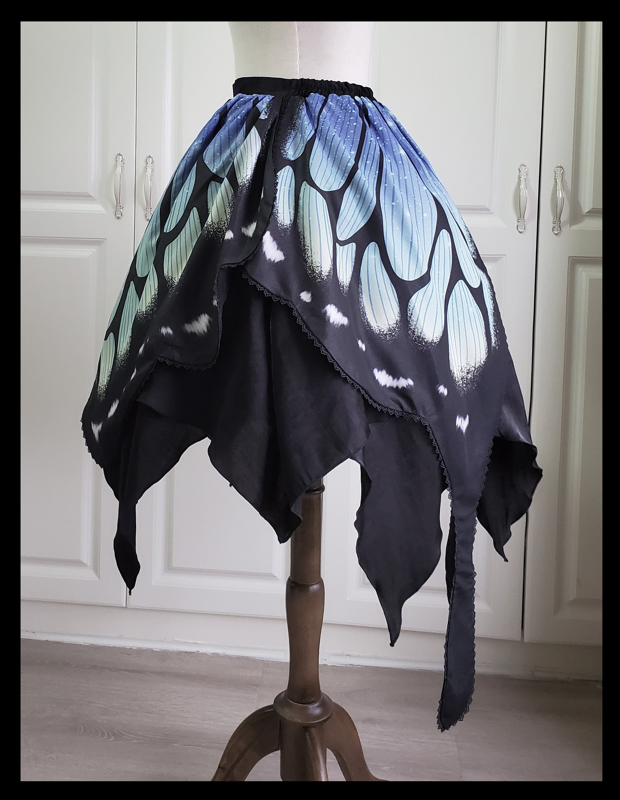 Star Fantasy - The Butterfly Effect Lace-up Punk Skirt Set