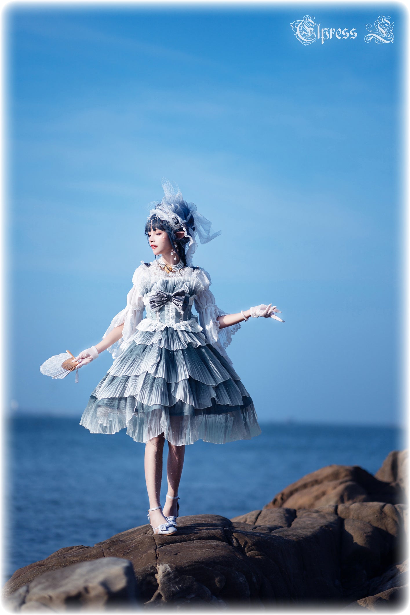 Elpress L - Fish Scale - Elegant Lolita JSK