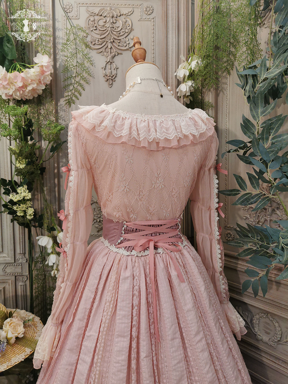 Miss Point~The Sally Gardens~Lotus Root Sleeve Lolita Blouse 8494:91294