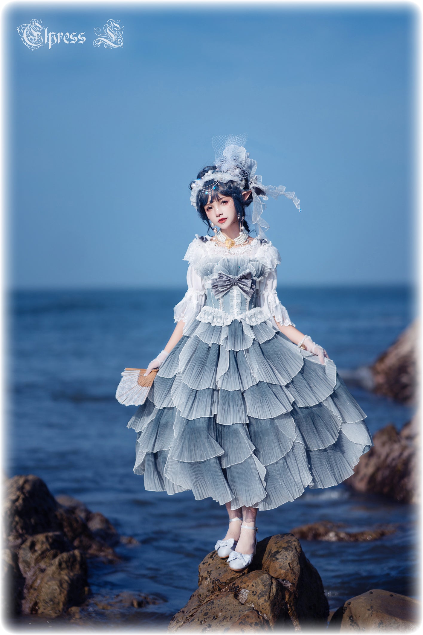 Elpress L - Fish Scale - Elegant Lolita JSK