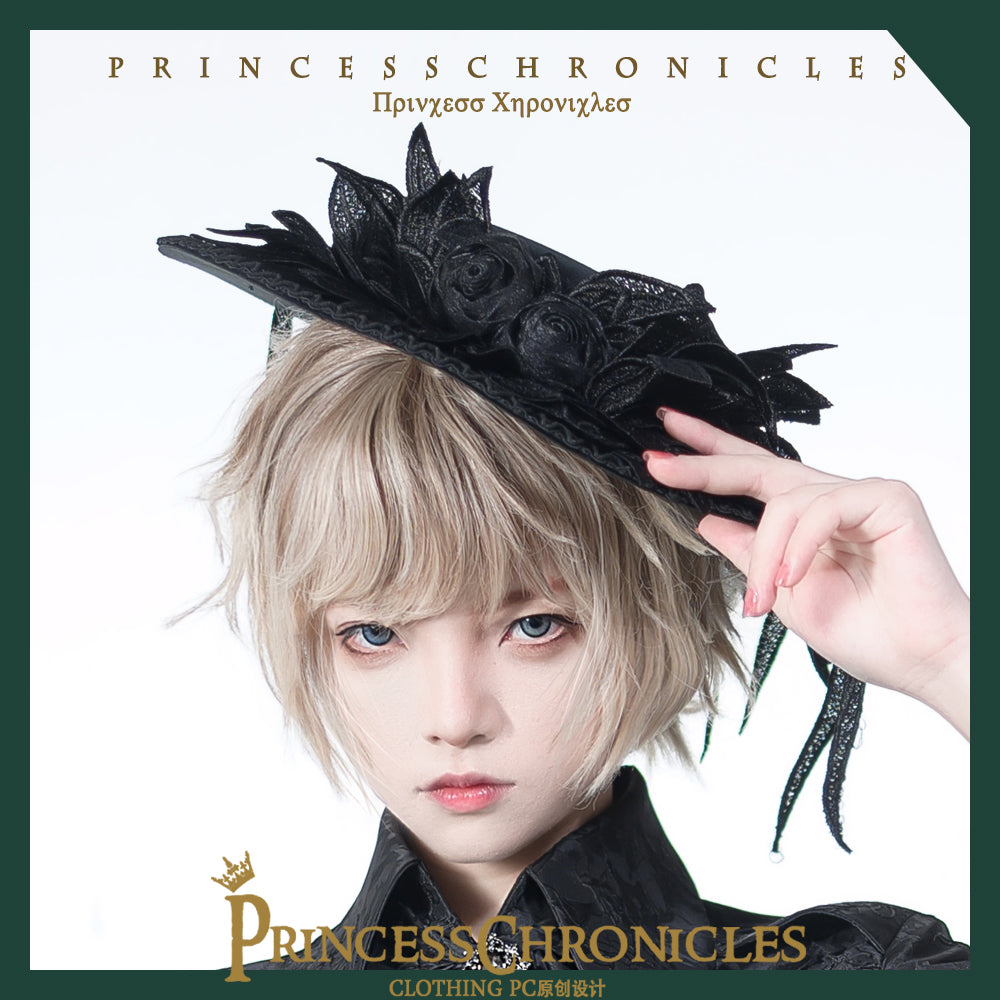 Princess Chronicles - Floating Phantom - Ouji Lolita Hat