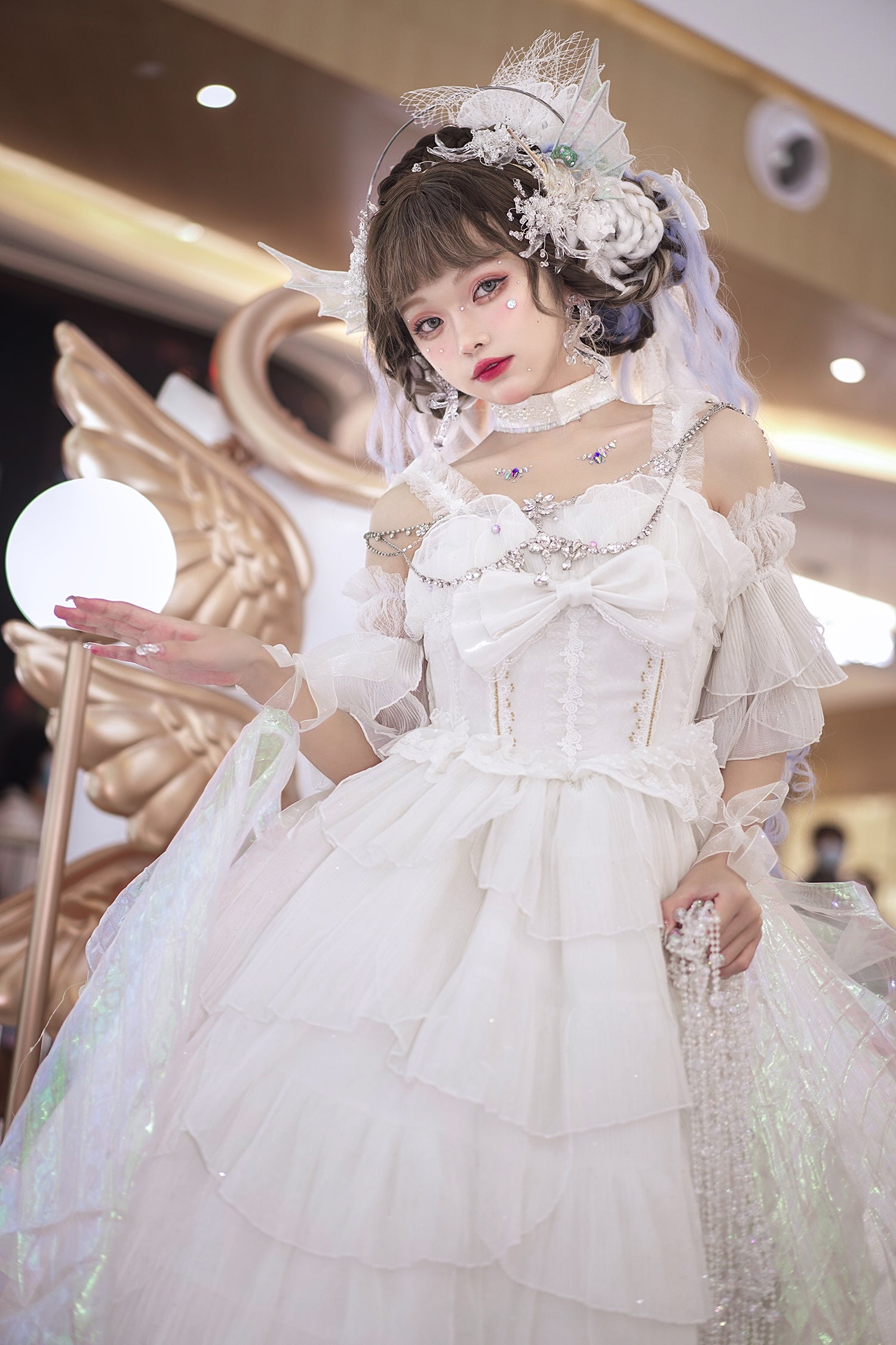 Elpress L~Fish Scale~Elegant Lolita JSK 488:83202