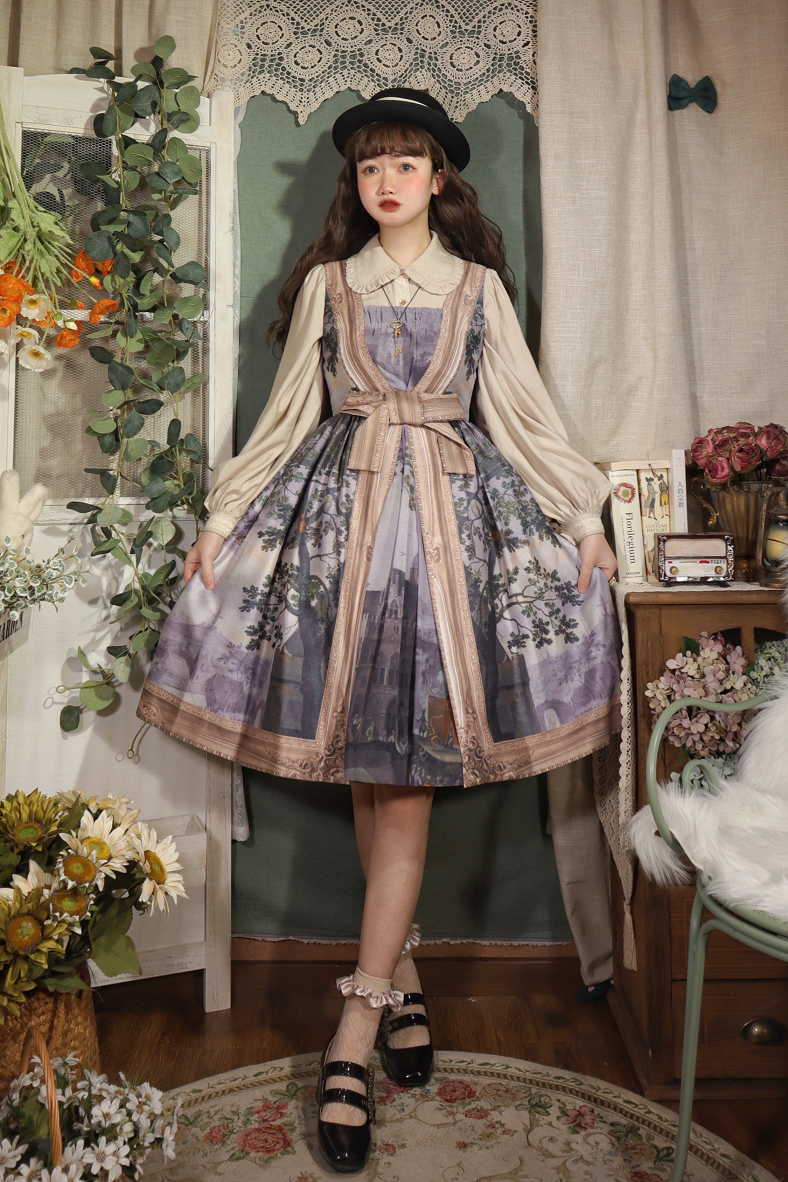 YuanSu - Mayer's Whisper - Vintage Lolita Large Sleeve Blouse 1912:44543