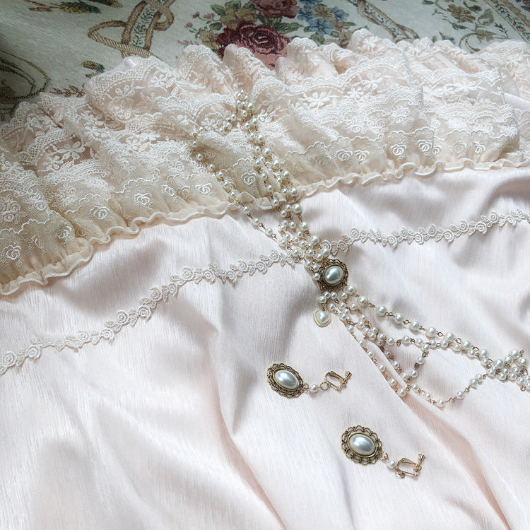 Sweet Wood - CLA Vintage French Lolita OP Dress 3802:20901