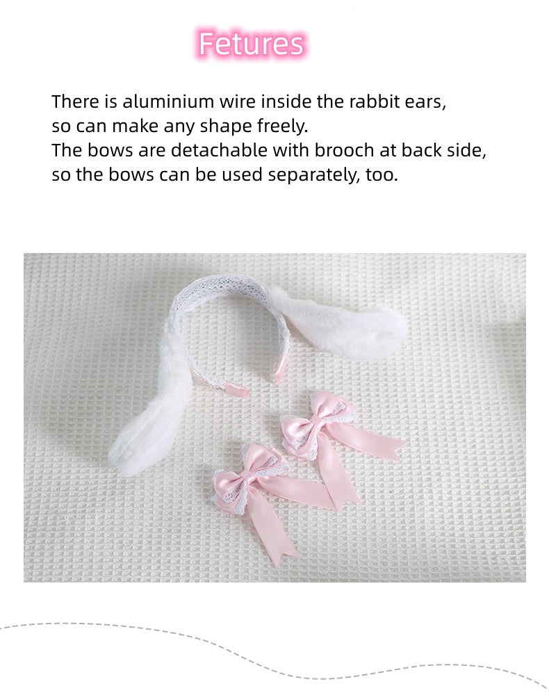Xiaogui - Sweet Lolita Rabbit Ear KC Headband