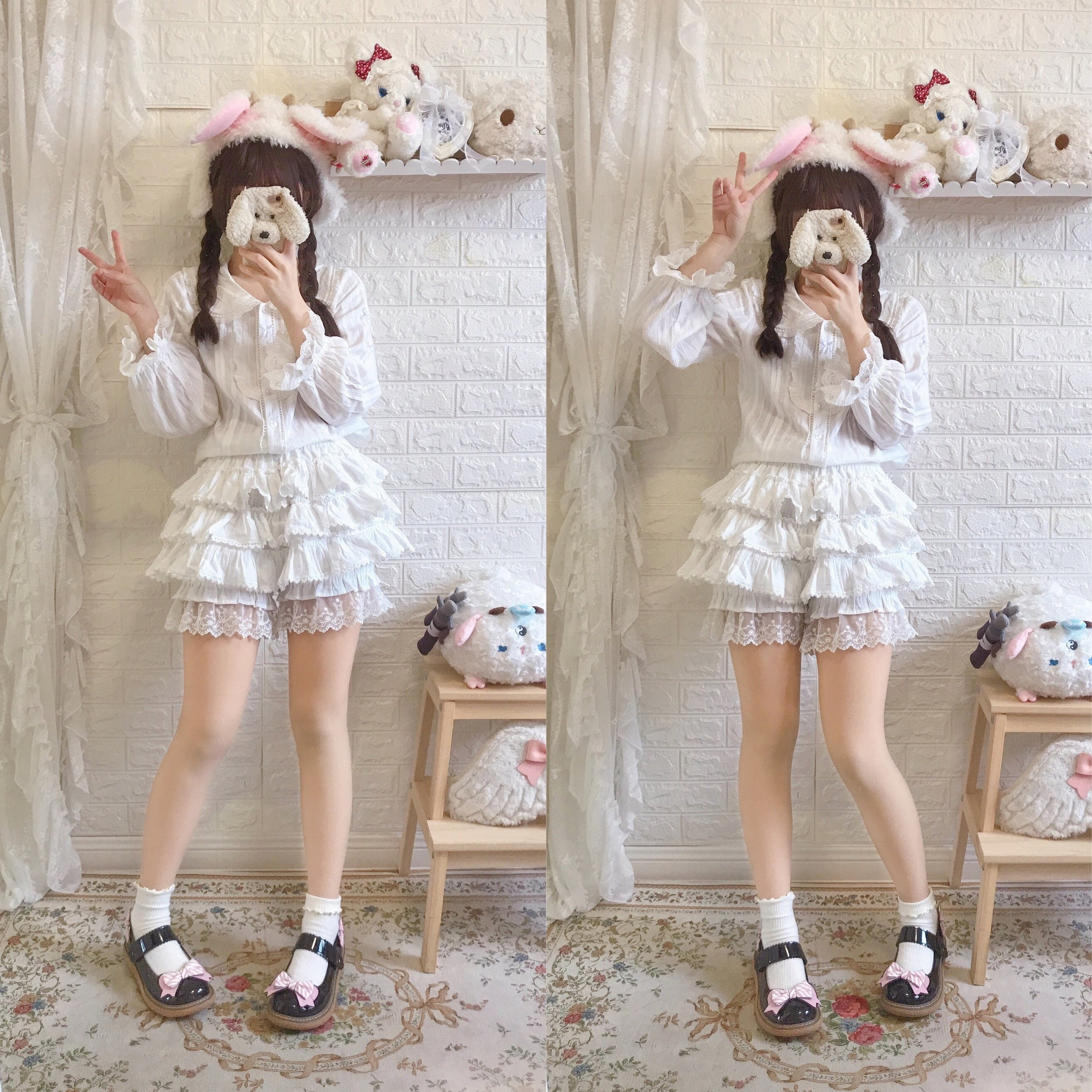 MIST - Lolita Innerwear Bloomers Multicolors Anti Exposure