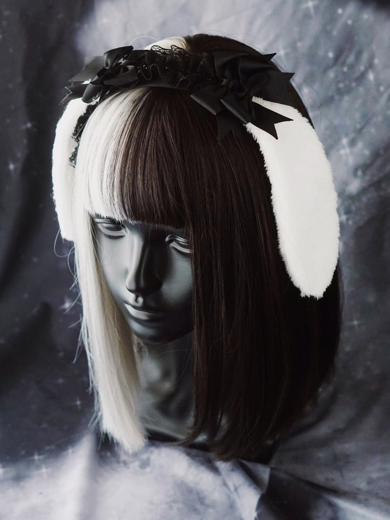 Strange Sugar - Black Wings Halloween Goth Lolita Hairband 2890:31425