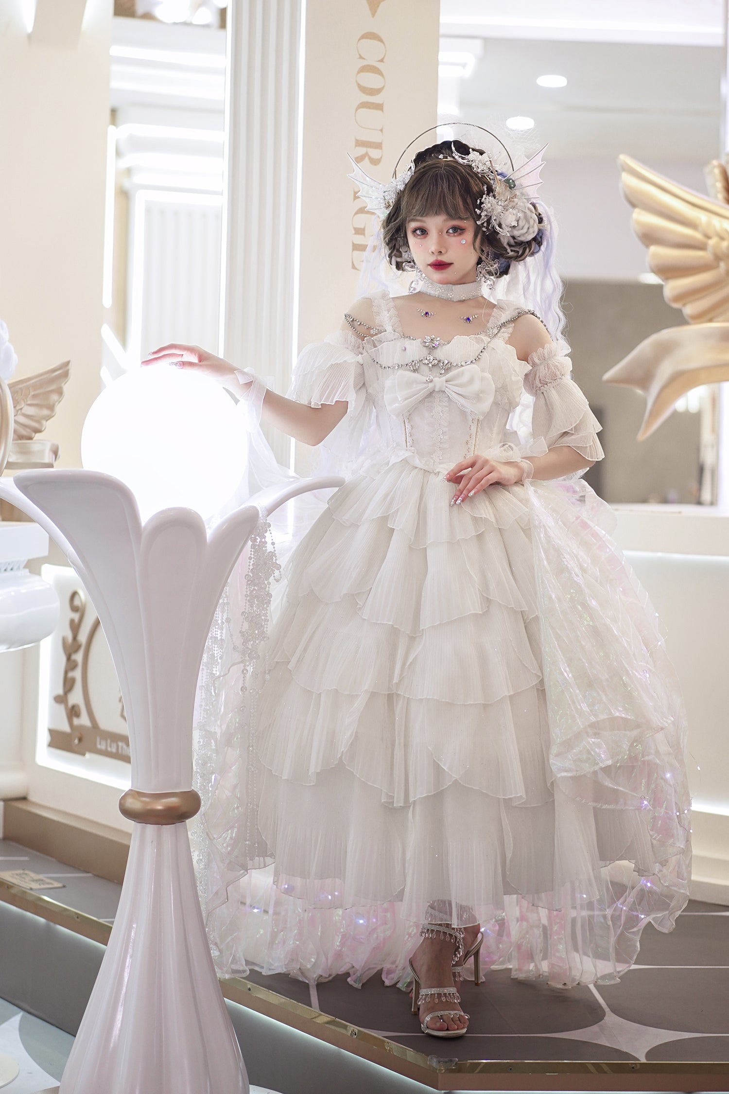 Elpress L~Fish Scale~Elegant Lolita JSK 488:83212