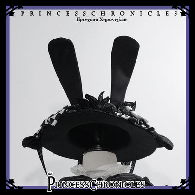 Princess Chronicles - Rabbit Theater - Ouji Lolita Blouse and Shorts Set S Bunny ear hat (pre-order)