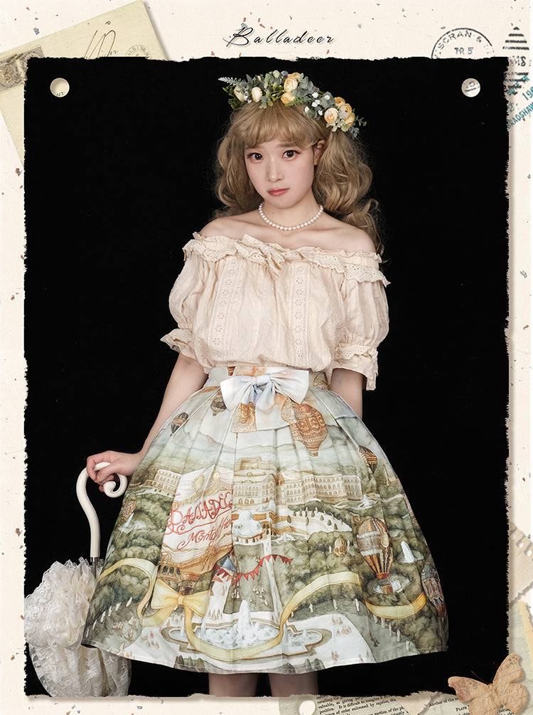 Balladeer - Watercolor Oil Painting Classic Lolita SK